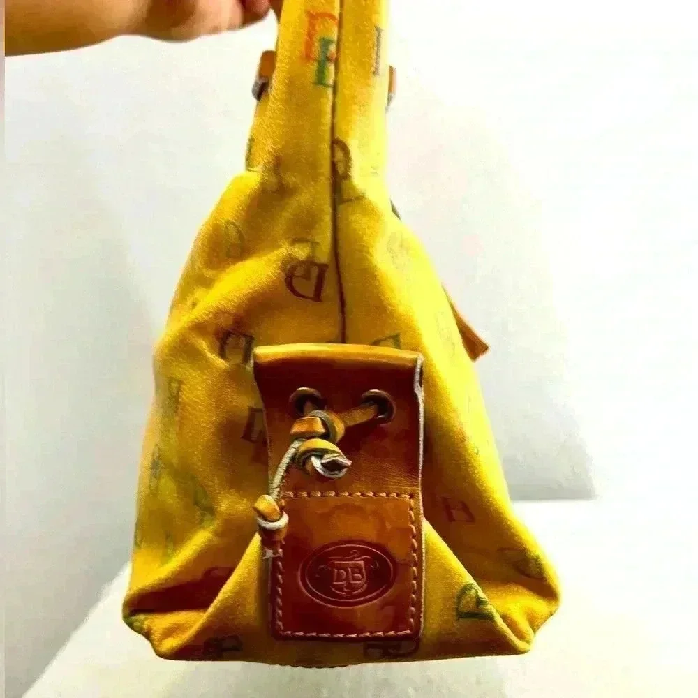 Dooney and Bourke Y2K tassel, rainbow, handbag, signature, retro, purse